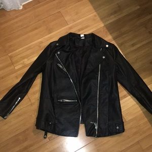 Leather Jacket H&M
